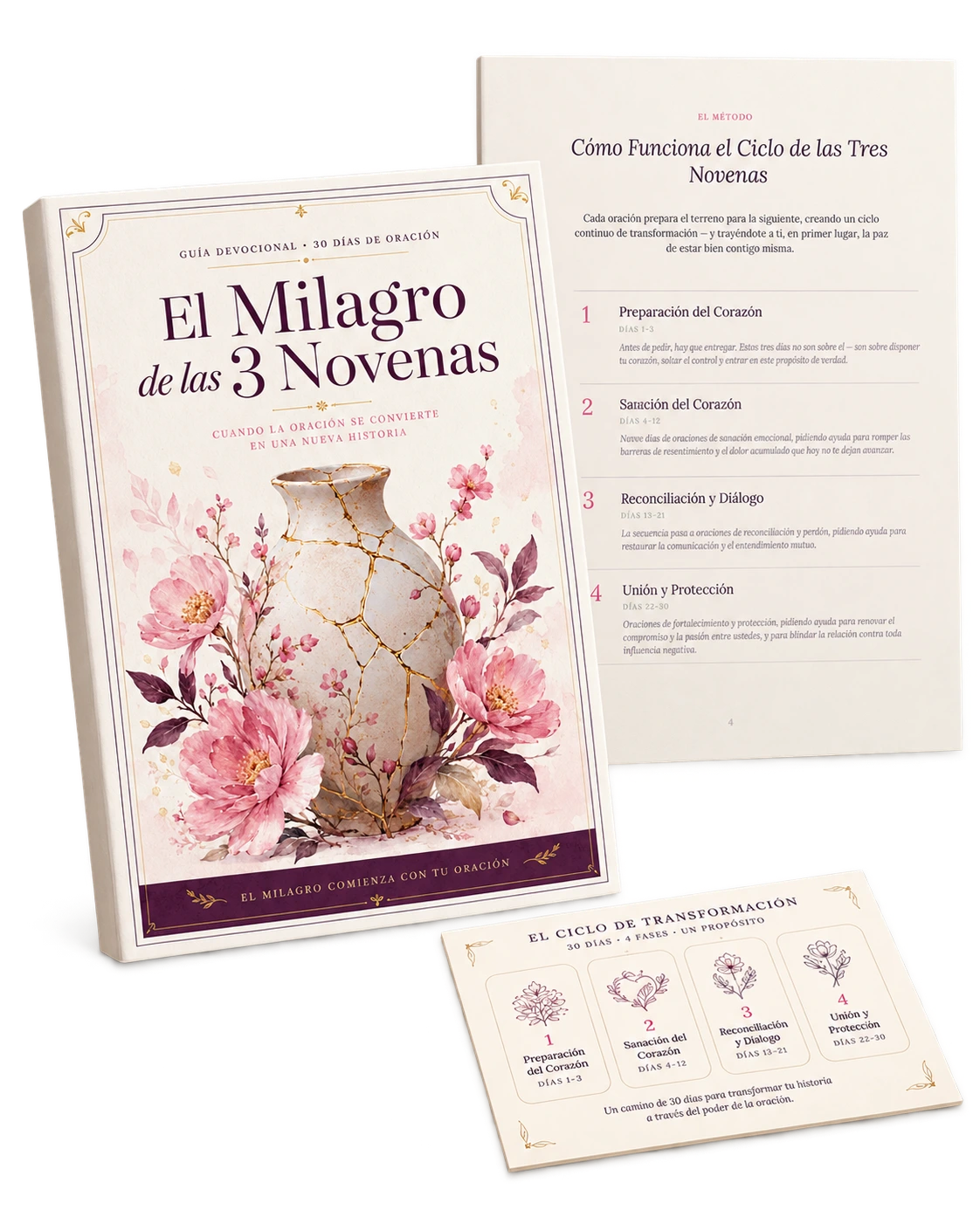 Las etapas del propósito de tres novenas